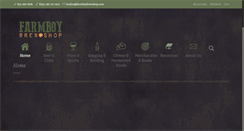 Desktop Screenshot of farmboybrewshop.com